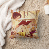 冬の絵本 クッション (ブランケット)