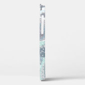 冬の継ぎ目のない模様(抽象芸術フラット) Case-Mate iPhoneケース (裏面 / 左)