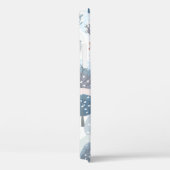 冬の継ぎ目のない模様(抽象芸術フラット) Case-Mate iPhoneケース (裏面 / 右)