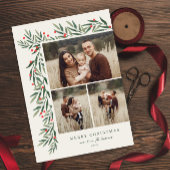 冬の緑のアイボリー3写真クリスマス