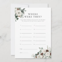 冬の緑のフローラどこ彼らはゲームカード