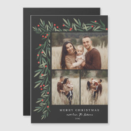 冬の緑のブラック3写真クリスマス