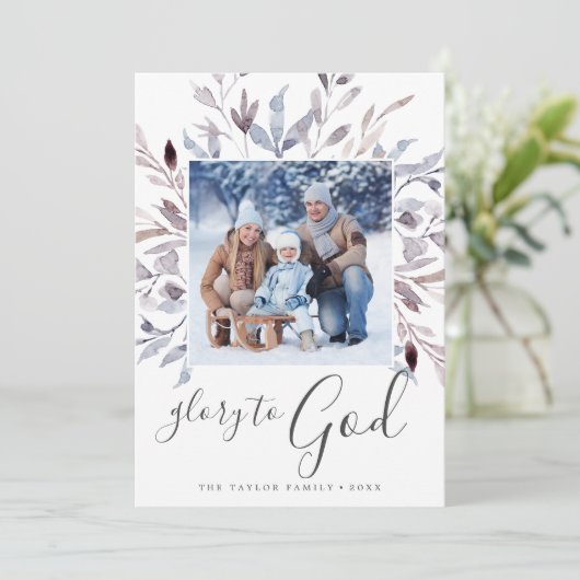 冬の緑の栄光が神の年に見直される シーズンカード (スタンド正面)