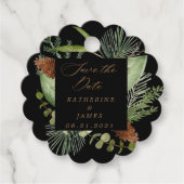 冬の緑エレガントが日を守る フェイバータグ (正面)