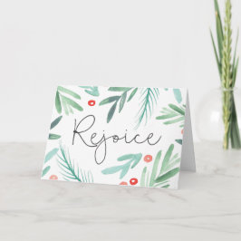 冬の緑 シーズンカード