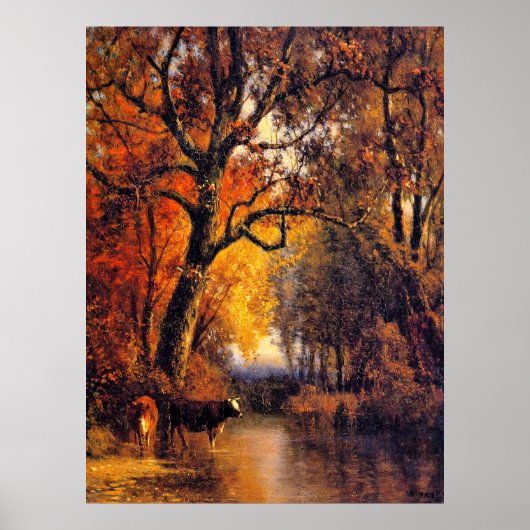 冬の縁であるWilliam Hartのアート素晴らし ポスター (正面)