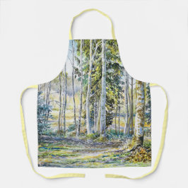 『冬の縁で…』 - エプロン