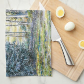 『冬の縁で…』 - キッチンタオル (四つ折り)