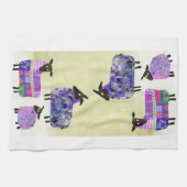 冬の羊のキッチンティータオル キッチンタオル (横)