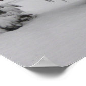 冬の美しいポスター ポスター (角)