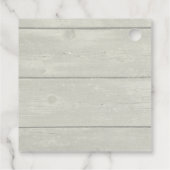 冬の美しい白馬フォトクリスマス フェイバータグ (裏面)