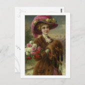 冬の美しい – エマイルバーノン ポストカード (正面/裏面)