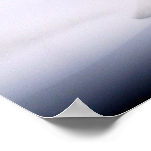 冬の美しい ポスター (角)