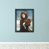 冬の美しいbyフランソワ・マーティン・カベル キャンバスプリント (インサイチュ (ウッドフロア))