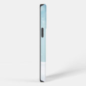 冬の背景 iPhoneケース (右側面)