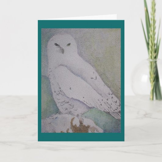 冬の腕時計 カード (正面)