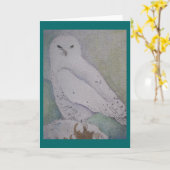 冬の腕時計 カード (黄色い花)