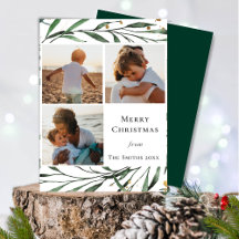 冬の自然 |水彩金ゴールド葉フラット