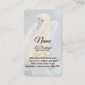 冬の至とゴールデンスノービジネスカード 名刺 (正面)