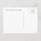 冬の至エンチャントホリデイ シーズンポストカード (裏面)