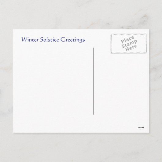 冬の至エンチャントホリデイ シーズンポストカード (裏面)