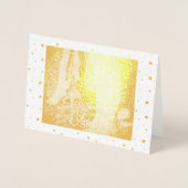 冬の至ゴールデンオークツリー 箔カード (正面)