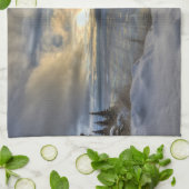 冬の至ターンアワーアーム キッチンタオル (折り畳み)