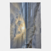 冬の至ターンアワーアーム キッチンタオル (縦)