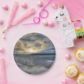 冬の至ターンアワーアーム ペーパープレート (パーティー)