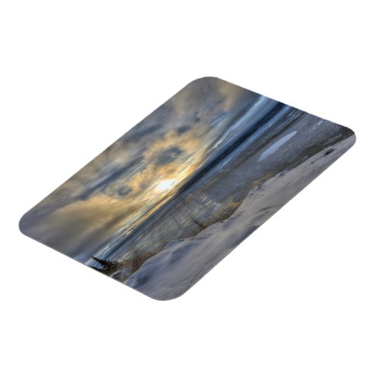 冬の至ターンアワーアーム マグネット (左側)