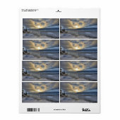 冬の至ターンアワーアーム ラベル (フルシート)