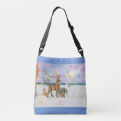 冬の至トート クロスボディバッグ (裏面)