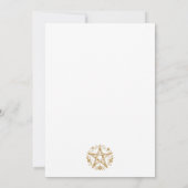 冬の至パーティの招待状 招待状 (裏面)