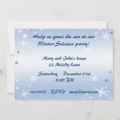 冬の至パーティー 招待状 (裏面)