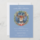 冬の至ホリデーディアレッドベリークリスマス 招待状 (正面)