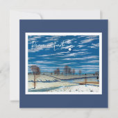 冬の至ホリデー招待状 – ムーンライトナイト 招待状 (正面)