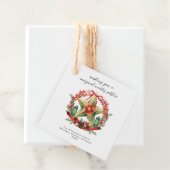 冬の至リーススターホリデークリスマスユール(キリスト降誕祭) フェイバータグ (インサイチュ)