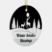 冬の至冬林 セラミックオーナメント (右)