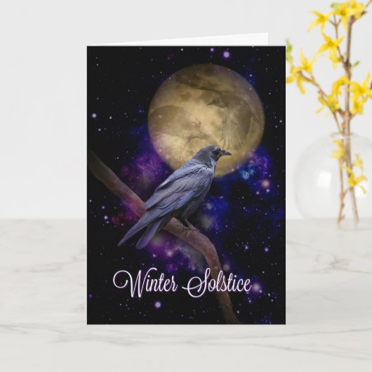 冬の至恵みカード カード (黄色い花)