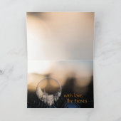 冬の至最長の日がライトウィンターに戻る シーズンカード (内部)