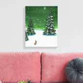 冬の至疑問に思ラバスアートバイエイムリンビハレ キャンバスプリント (インサイチュ (リビング))