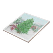 /冬の至福 タイル (側面)