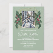 冬の至自然女神ボホホホホリー 招待状 (正面)