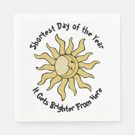 冬の至詩 スタンダードランチョンナプキン