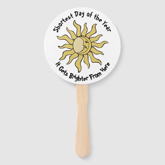 冬の至詩 ハンドファン (裏面)