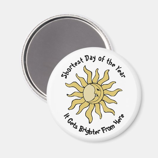 冬の至詩 マグネット (正面/裏面)