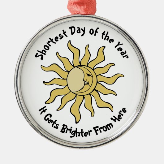 冬の至詩 メタルオーナメント (正面)