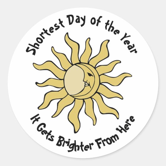 冬の至詩 ラウンドシール (正面)