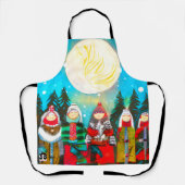 冬の至 エプロン (正面)