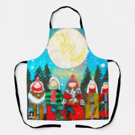 冬の至 エプロン